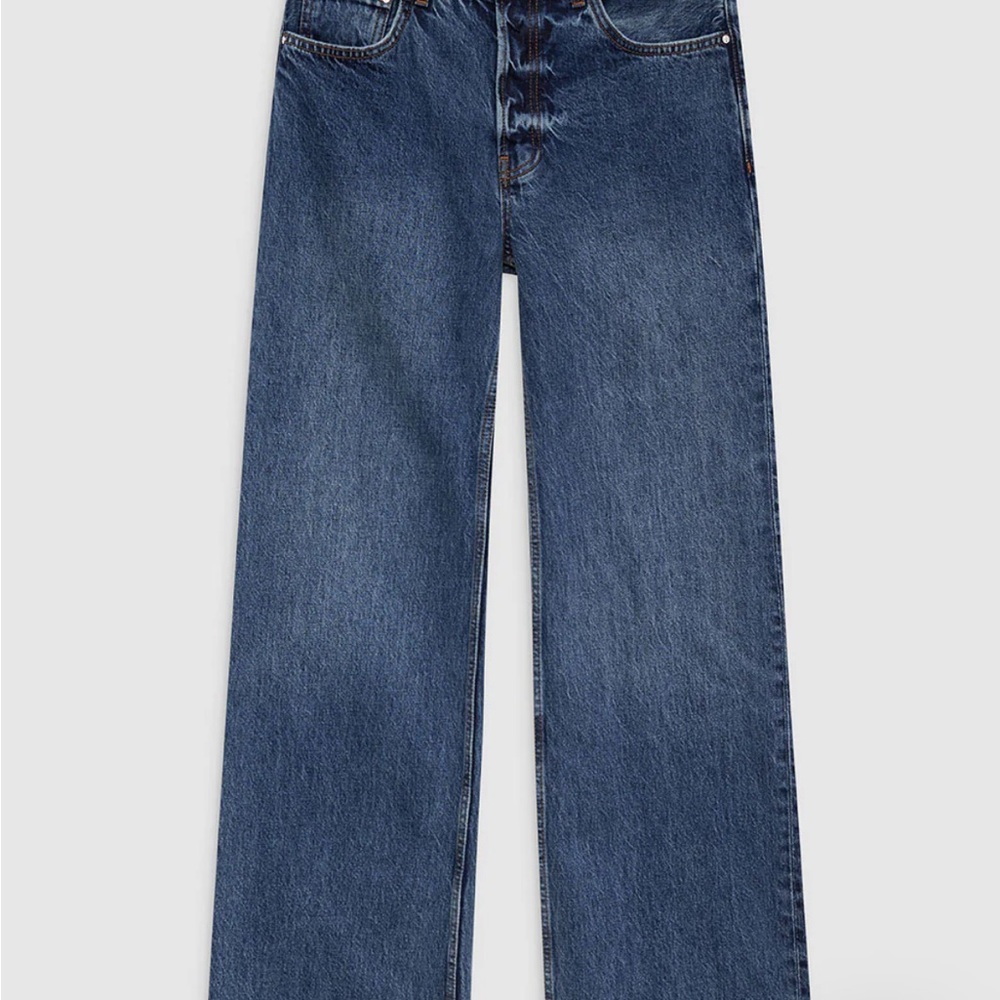 Anine Bing Dark Blue Flare Jeans